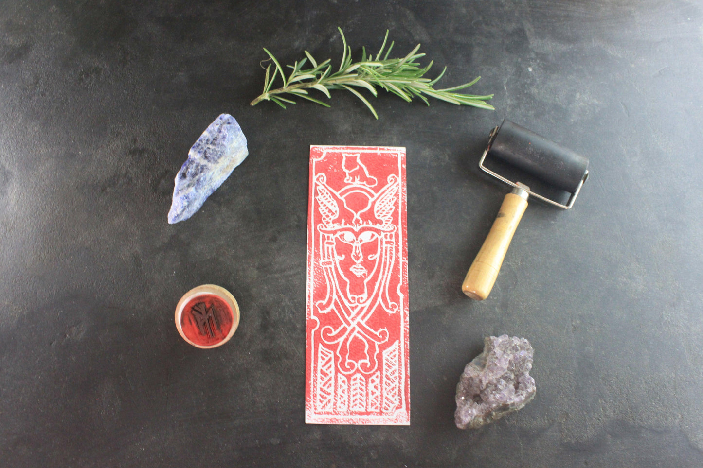 Marque-page Freyja – Collection Divinités - ScarletWolf