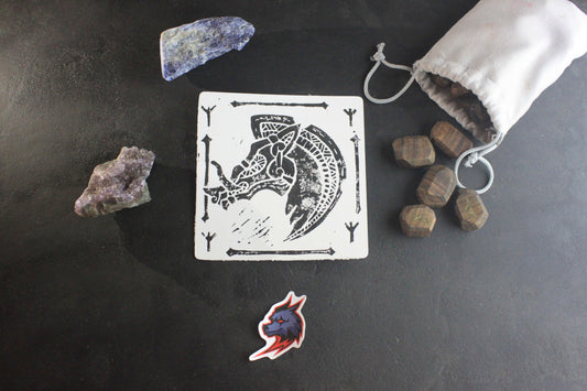 Hildisvíni – Sanglier sacré de Freyja (tirage numéroté et signé) - ScarletWolf