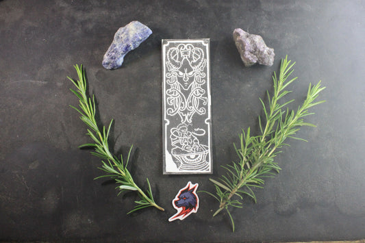 Marque-page Loki - collection divinités - ScarletWolf