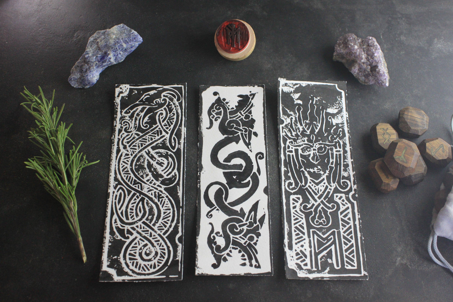 Pack V1 – Enfants de Loki (Fenrir V1, Jörmungandr, Hel) - ScarletWolf