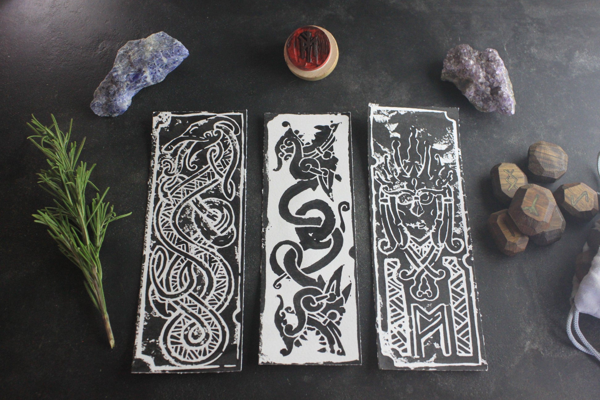 Pack V1 – Enfants de Loki (Fenrir V1, Jörmungandr, Hel) - ScarletWolf