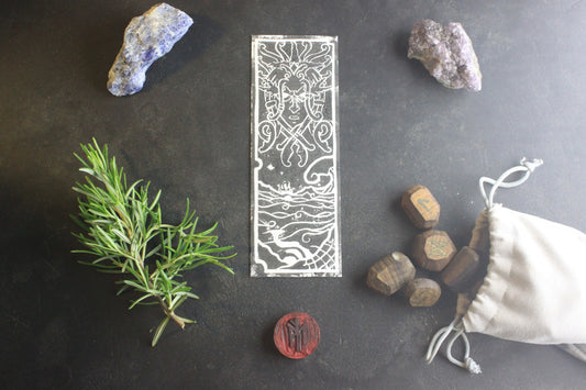 Marque-page Rán - Collection Divinités - ScarletWolf